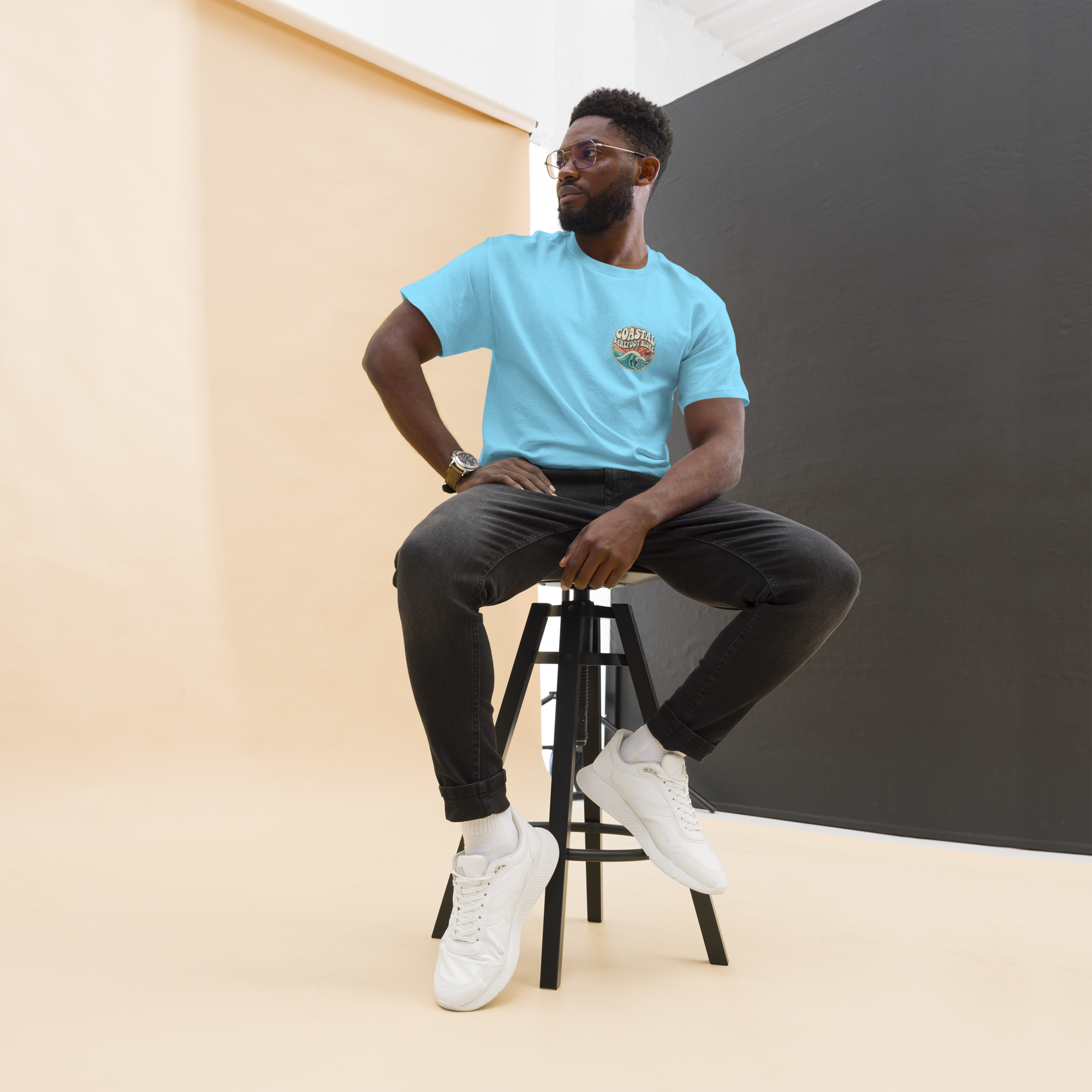 Coastal Barefoot Mens Premium Tee