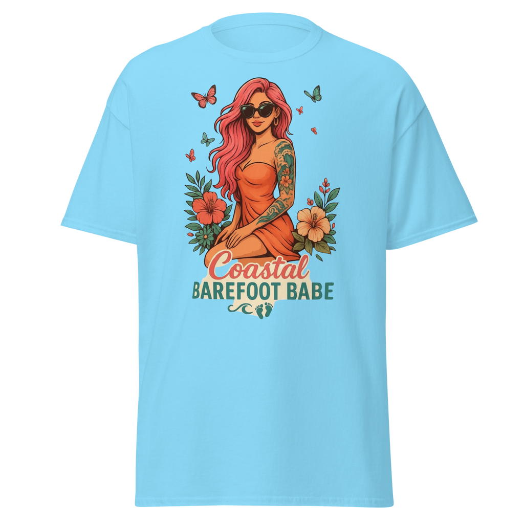 Coastal Barefoot Babe Signature Tee