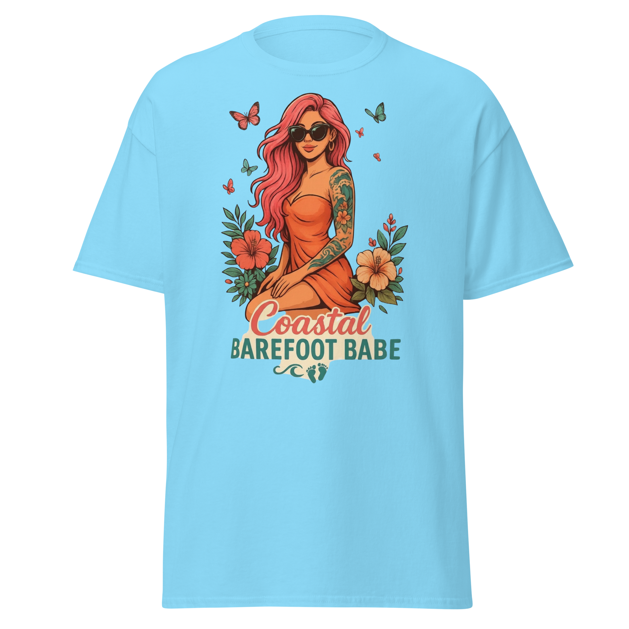 Coastal Barefoot Babe Signature Tee