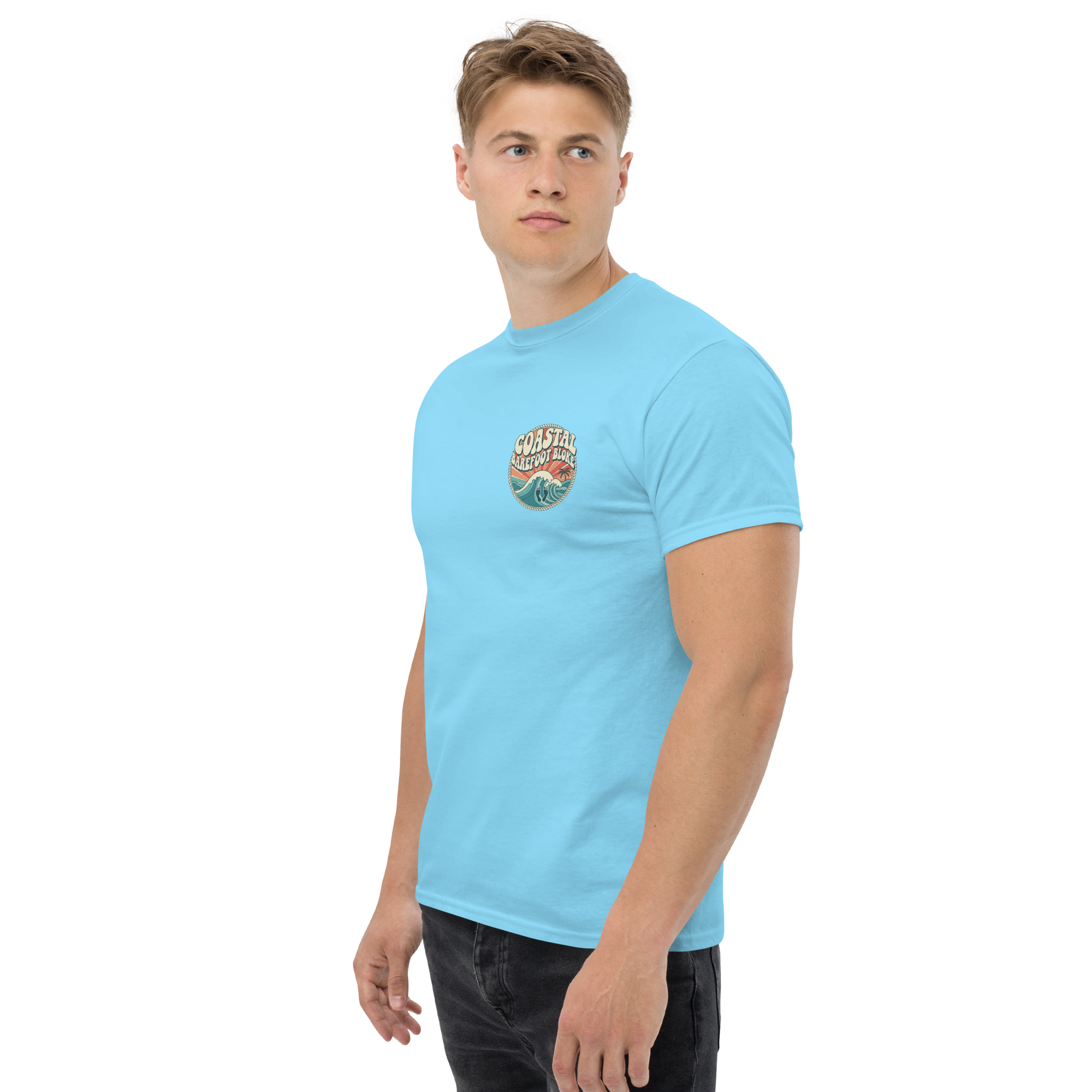 Coastal Barefoot Mens Premium Tee