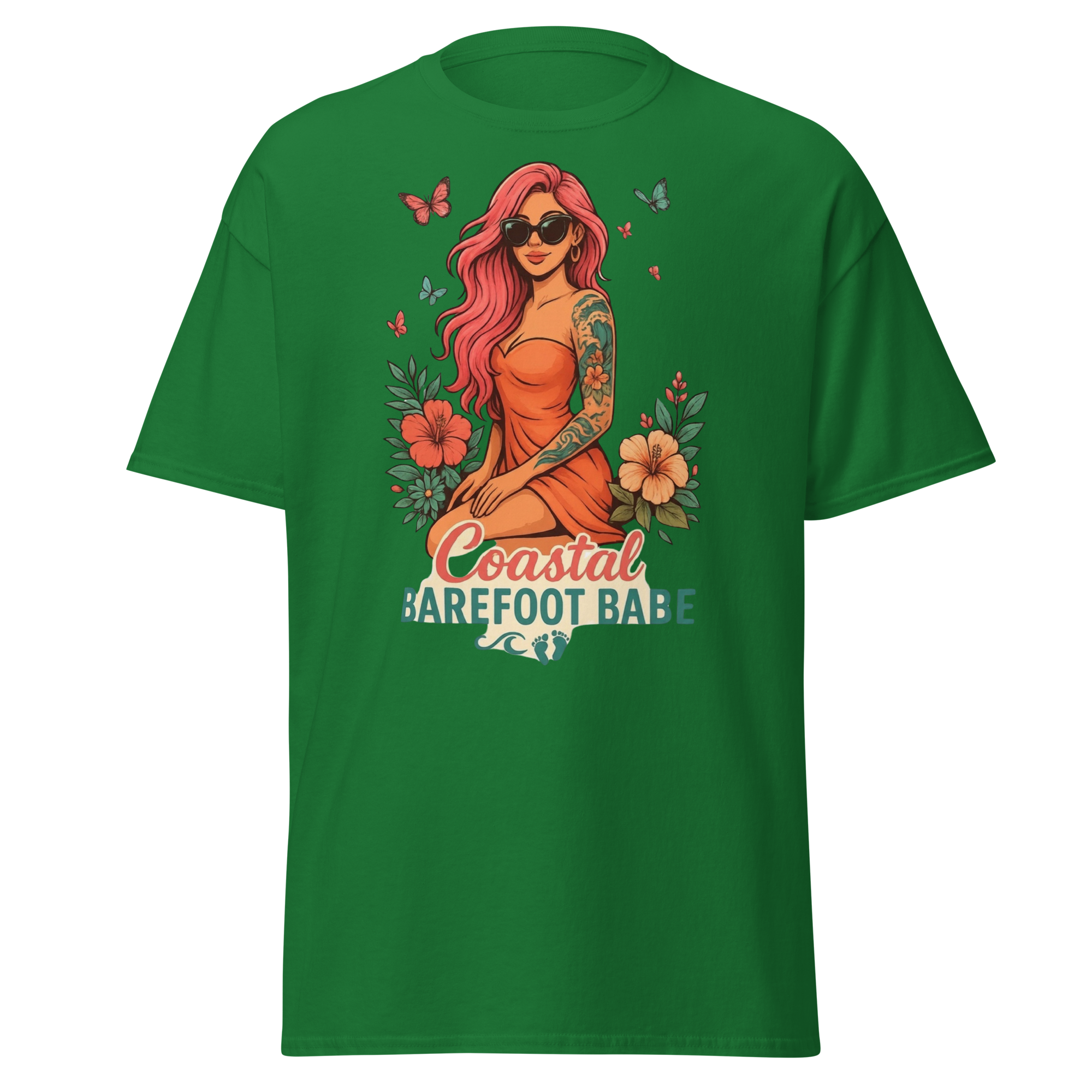 Coastal Barefoot Babe Signature Tee