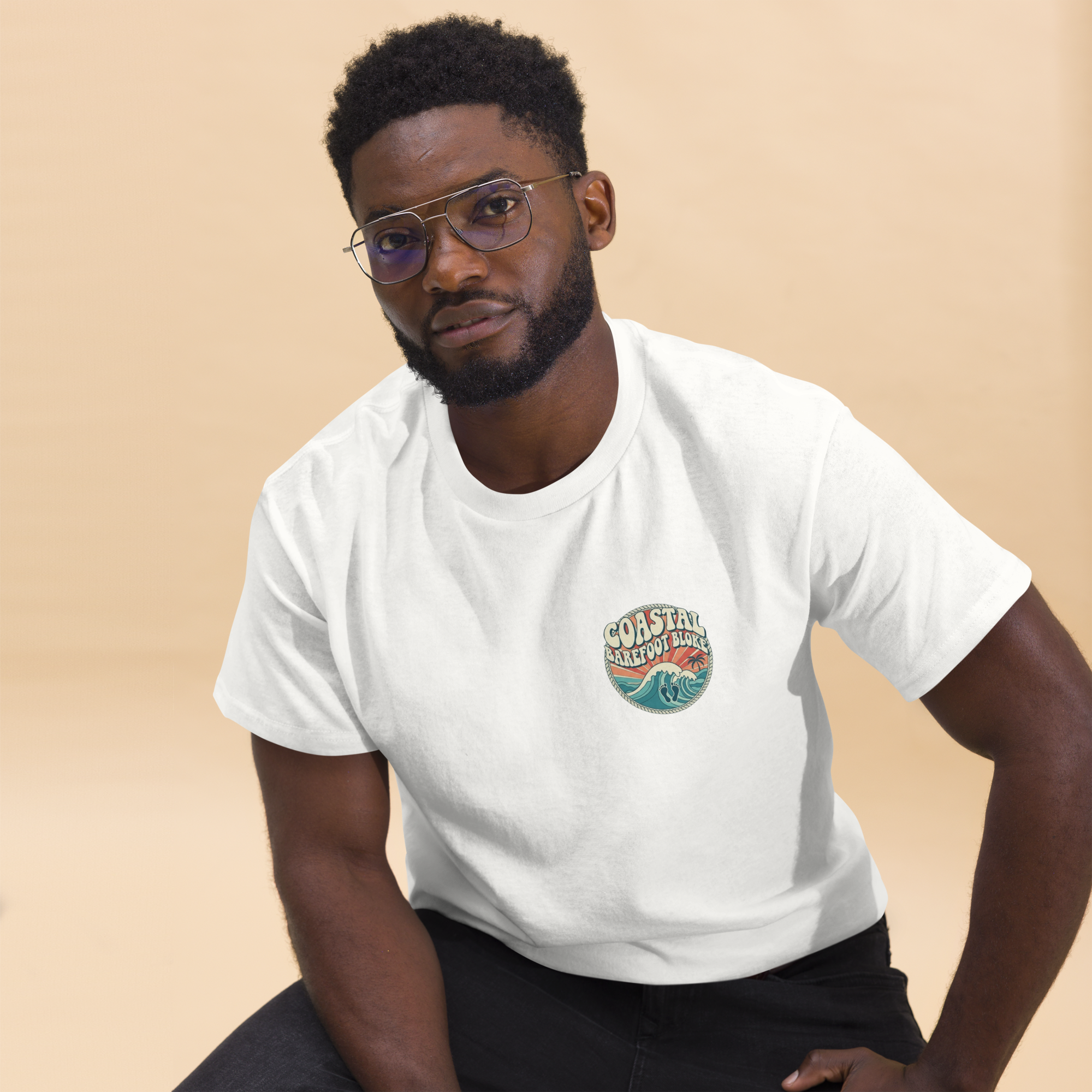 Coastal Barefoot Mens Premium Tee