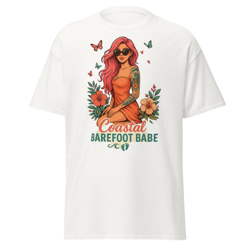 Coastal Barefoot Babe Signature Tee