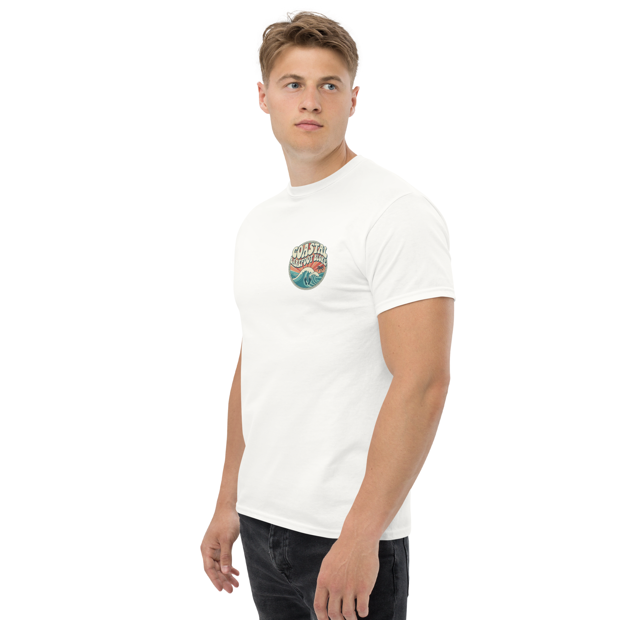 Coastal Barefoot Mens Premium Tee
