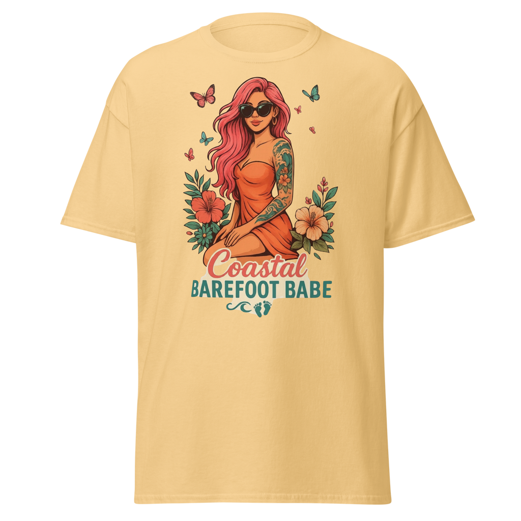 Coastal Barefoot Babe Signature Tee