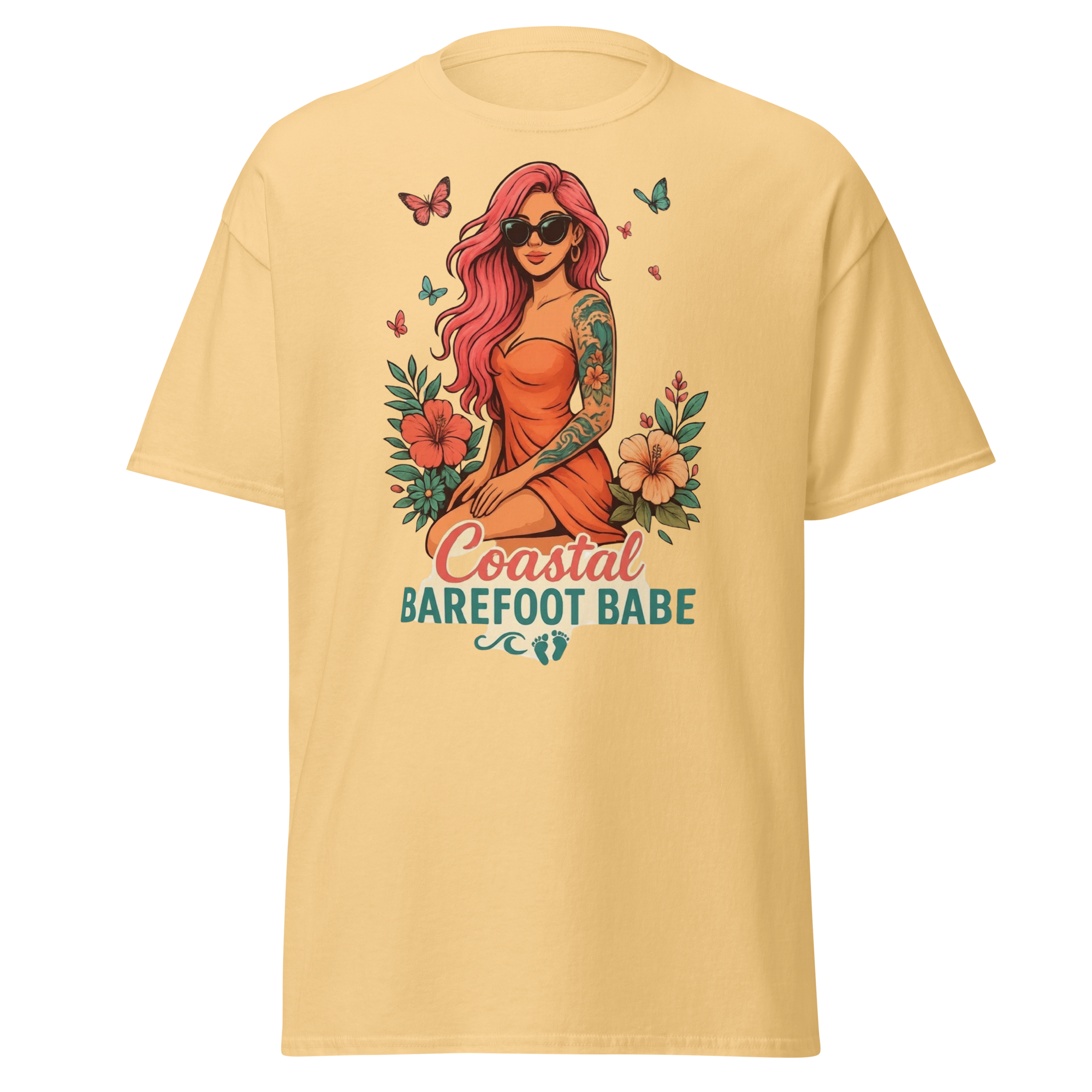 Coastal Barefoot Babe Signature Tee